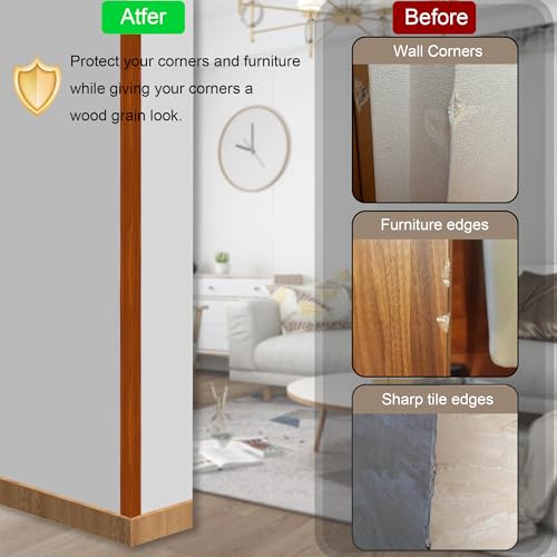 6 Pcs 49" Wall Corner Protector Trim (6 Count)