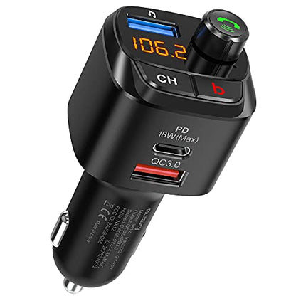Bluetooth 5.0 FM Transmitter for Car
