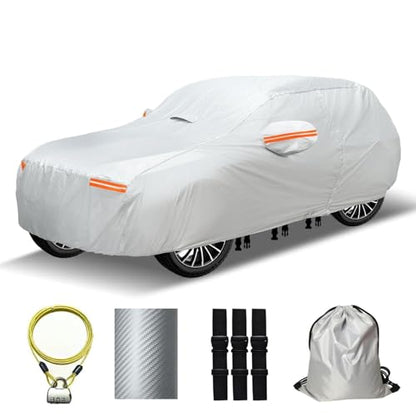 30 Layers Heavy Duty SUV Car Cover for Automobiles All Weather Waterproof