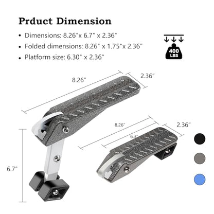 Foldable Car Door Step Stand Pedal