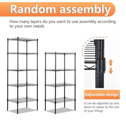 5 Tier Wire Shelf