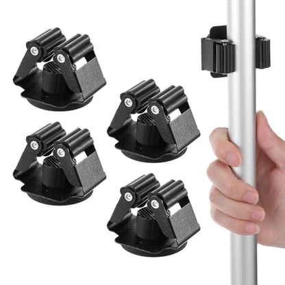 4PCS Magnetic Mop Broom Holder (4 Count)
