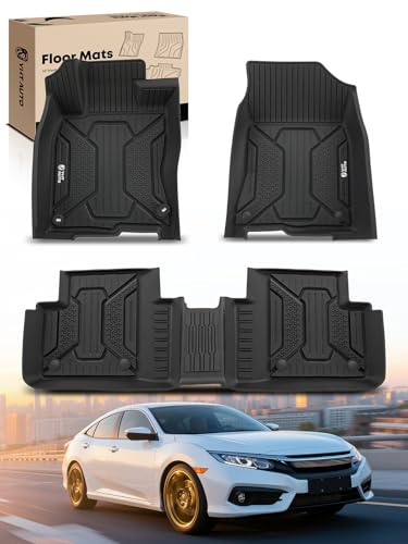 Automotive Floor Mats for Honda Civic 2016 (3 Count)