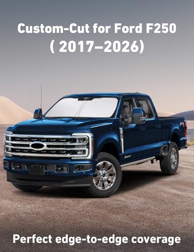 Windshield Sunshade Compatible for Ford Super Duty 2017