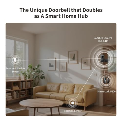 Smart Doorbell Camera G410 with Chime
