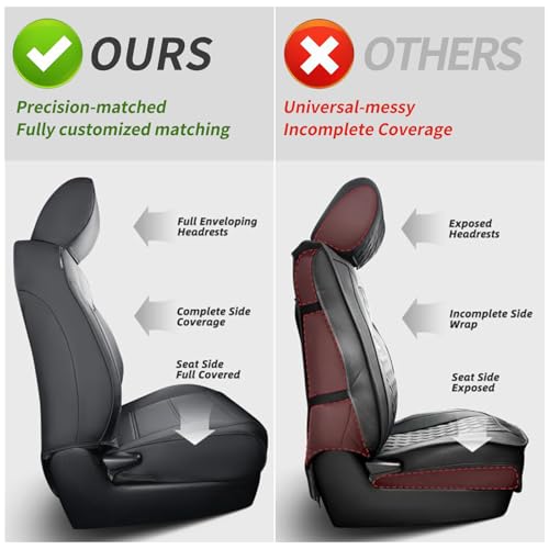 Camry Seat Covers Custom Fit for 2025 2026 Toyota Camry Hybrid