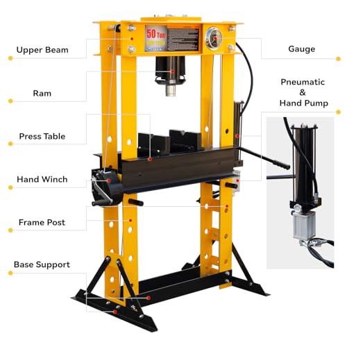 50T Hydralic Shop Press H