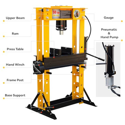 50T Hydralic Shop Press H