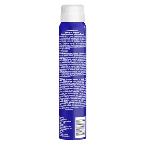 3.5 Oz. Air Sanitizer and Odor Eliminator Spray (4 Count)