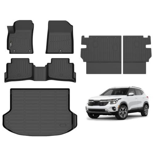 Floor Mats & Cargo Mats Backrest Mat Fit Kia Seltos 2024