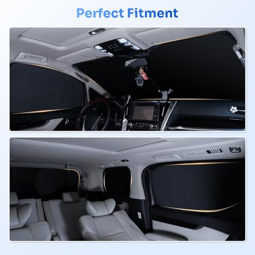 Sunshades for Jeep Cherokee 2014 (8 Count)