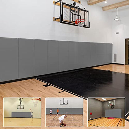 2 Pack Sport Wall Pads 2” Thick Foam Protection Padding Basketball Gym Garage Protectors