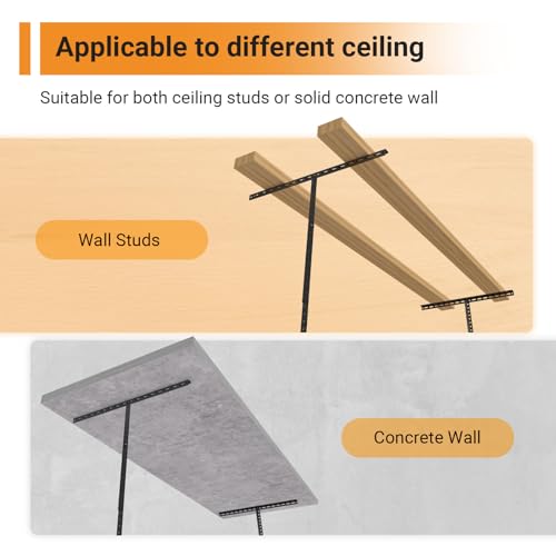 4x6ft Overhead Ceiling Garage Storage Rack