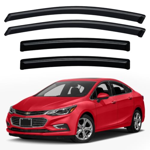 Window Visors Rain Guards for 2016 2017 2018 2019 Chevrolet