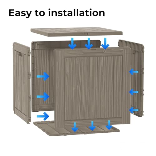 35 Gallon Resin Deck Box