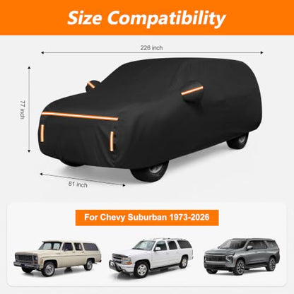 Car Cover for Chevy Suburban 1973