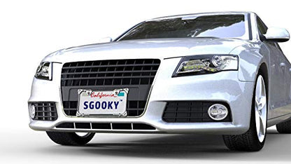 3D Chrome License Plate Frames