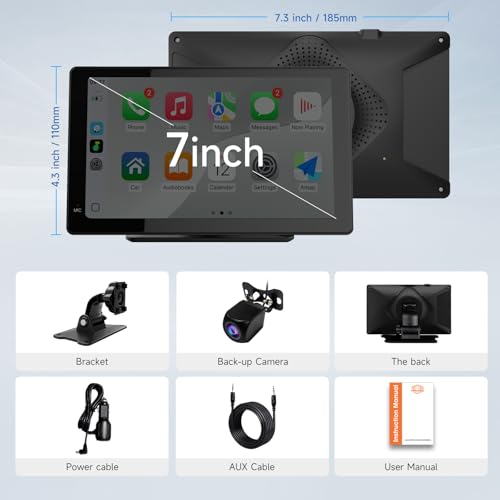 7 Inch Portable Carplay Screen for Car