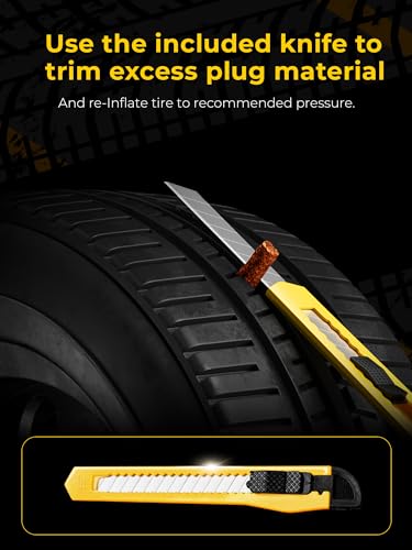 Flat Tire Repair Kit 15pcs