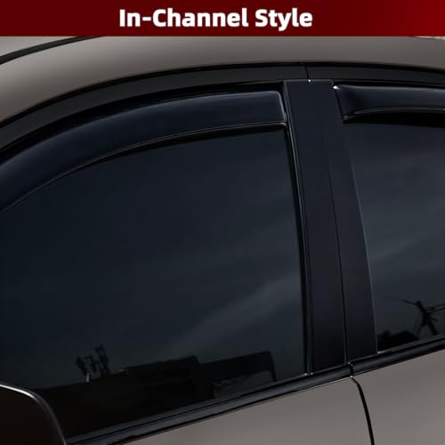 4PCS in Channel Window Rain Guards Fit for Hyundai Elantra 2021