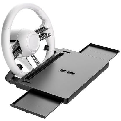 Steering Wheel Tray Desk with Expandable Trays