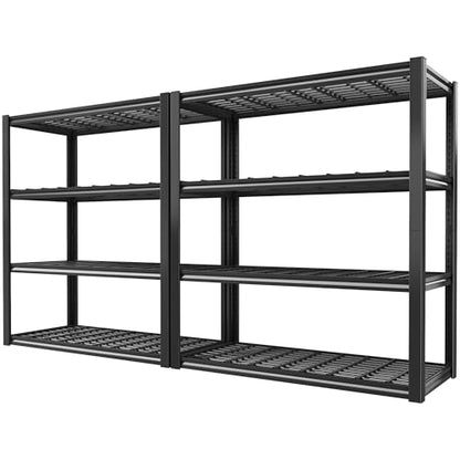 40" W Heavy Duty Garage Shelving Unit Load 2200Lbs (2 Count)
