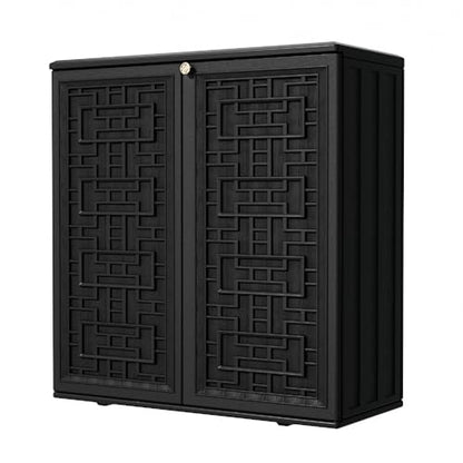Outdoor Storage Cabinet Waterproof with Shelf