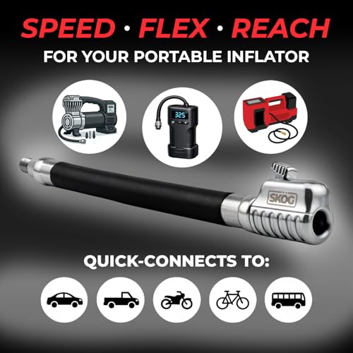 Chuck Mates Flex360 Tire Inflator Hose Extension
