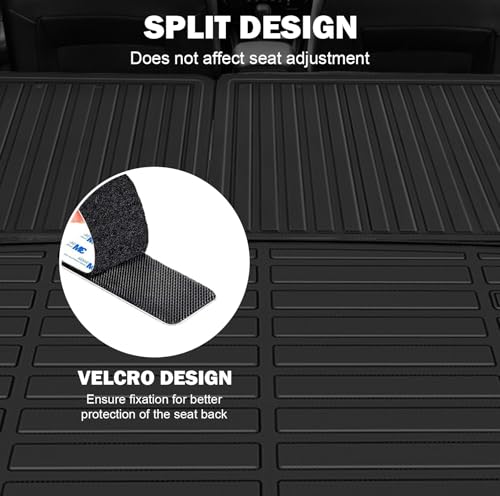 Trunk Mat & Backrest Mat Compatible with 2025 2026 Nissan Kicks