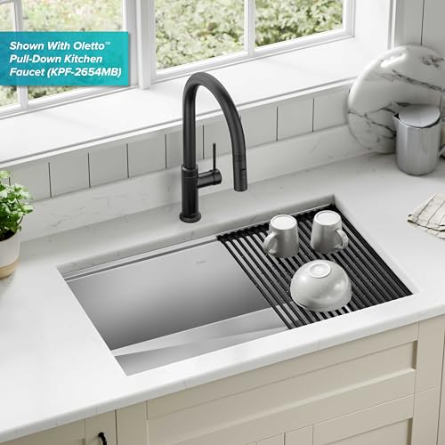 Stainless Steel 30 in Undermount Kitchen Sink KWU110