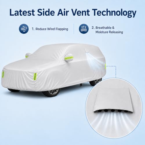 Car Cover Waterproof All Weather Custom Fit for Hyundai Kona