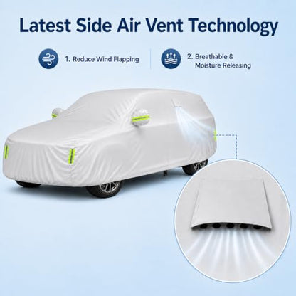 Car Cover Waterproof All Weather Custom Fit for Hyundai Kona