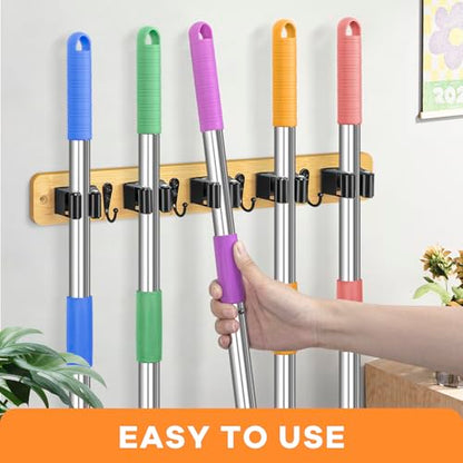 Broom Holder Wall Mount