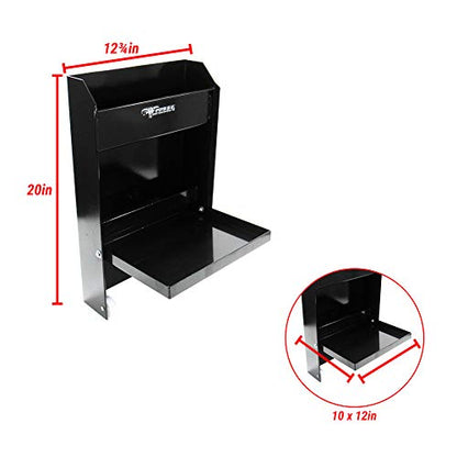 458BK Jr Work Station Storage Cabinet Shelf Rack Holder Caddy