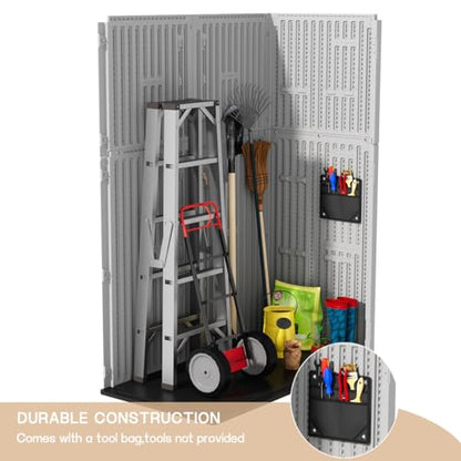 Outdoor Vertical Storage Shed