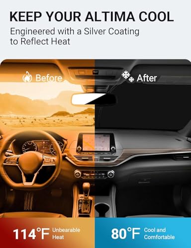 Custom Fit Car Windshield Sun Shade for 2019