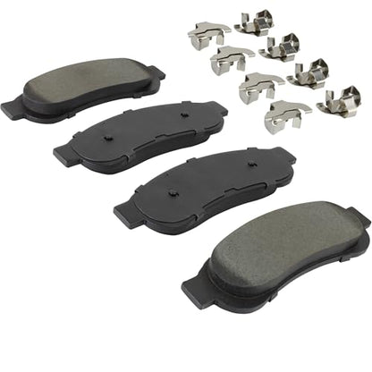 Rear Semi Metallic Brake Pads