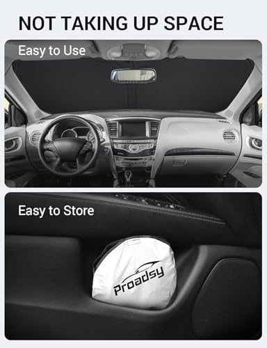 Custom Fit Car Windshield Sun Shade for 2014