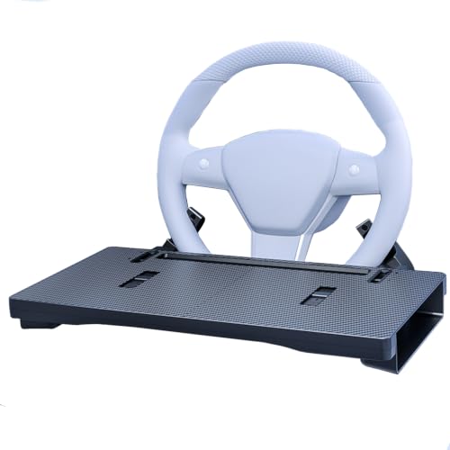 Car Steering Wheel Tray Table & Seat Gap Filler Organizer 2
