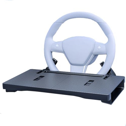 Car Steering Wheel Tray Table & Seat Gap Filler Organizer 2