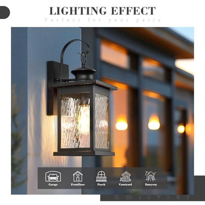 18" Farmhouse Outdoor Light Fixture