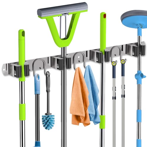 Mop Broom Holder Wall Mount