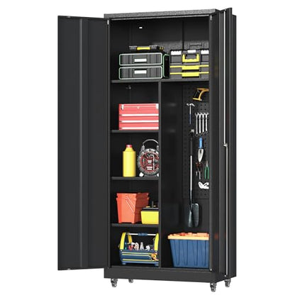 Metal Garage Storage Cabinet with 2 Doors