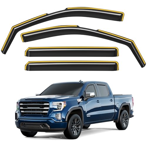 Rain Guards for Chevy Silverado (4 Count)