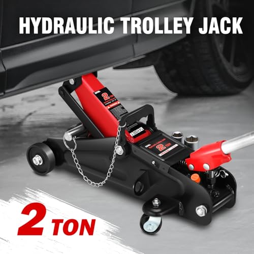 Floor Jack with Socket and Lock