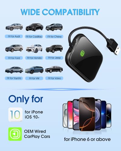 Wireless Carplay Adapter for Apple