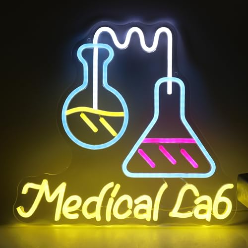Science Laboratory Neon Sign
