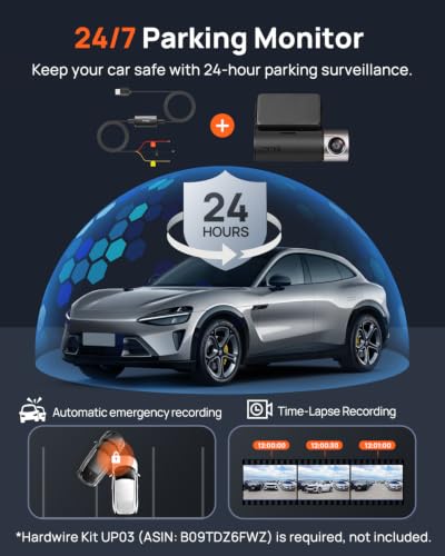 2.7K Dash Cam Front A500S