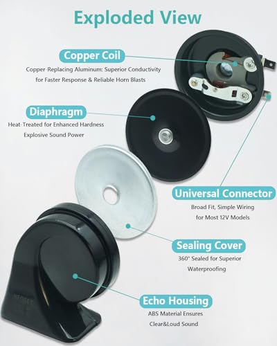 12V Loud Car Horn