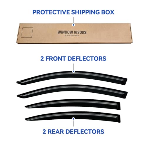 Window Visors Rain Guards for 2004